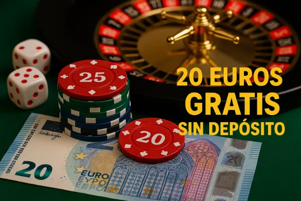 casino 20 euros gratis sin depósito españa